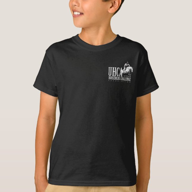 UHCA Youth T-Shirt (Dark Colours) (Front)