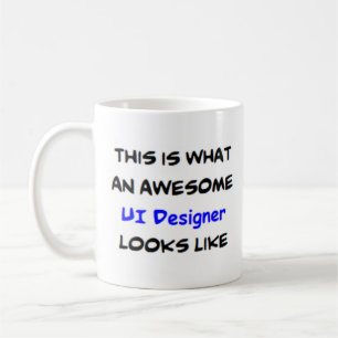 ui designer, awesome coffee mug