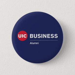 UIC Business Alumni 6 Cm Round Badge