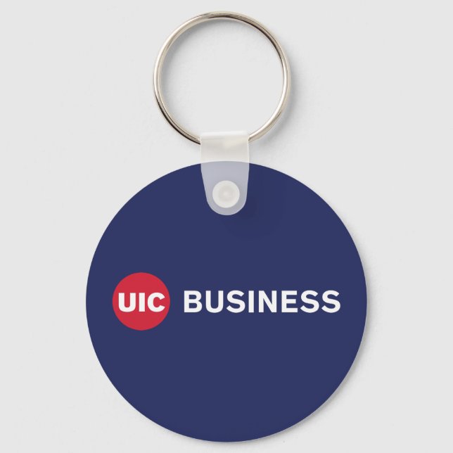  UIC Business  Keychain (Front)