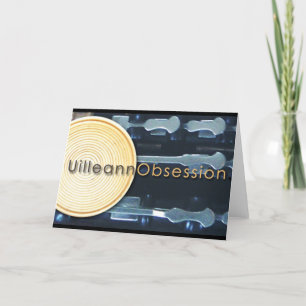 UilleannObsession.com Greeting Card