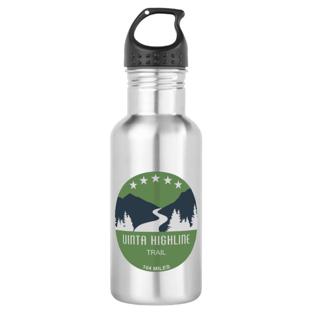 Uinta Highline Trail Utah 532 Ml Water Bottle (Front)