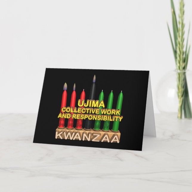 Ujima Holiday Card (Front)