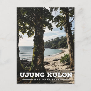 Ujung Kulon National Park Postcard