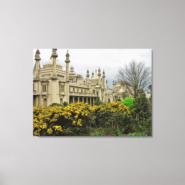(UK) Brighton Pavillion Wrapped Canvas (Front)