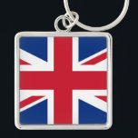 UK Britain Royal Union Jack Flag Key Ring<br><div class="desc">The Union Jack or Union Flag is the national flag of the United Kingdom UK. The flag also has an official or semi-official status in some other Commonwealth realms; for example, it is, by parliamentary resolution, an official flag in Canada and known there as the Royal Union Flag. Further, it...</div>
