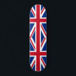 UK Britain Royal Union Jack Flag Skateboard<br><div class="desc">The Union Jack or Union Flag is the national flag of the United Kingdom UK. The flag also has an official or semi-official status in some other Commonwealth realms; for example, it is, by parliamentary resolution, an official flag in Canada and known there as the Royal Union Flag. Further, it...</div>