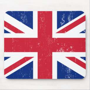 UK British Great Britain England English Flag Mouse Pad