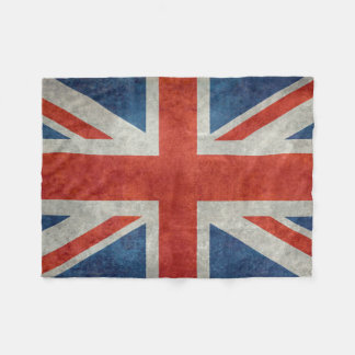 UK British Union Jack flag retro fleece blanket