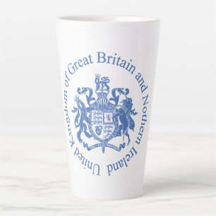 UK coat of arms Latte Mug