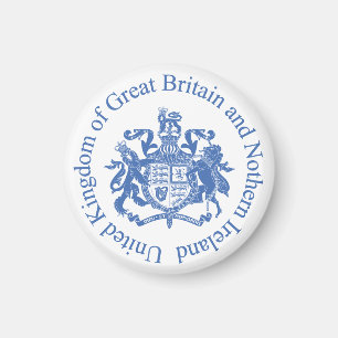 UK coat of arms Magnet