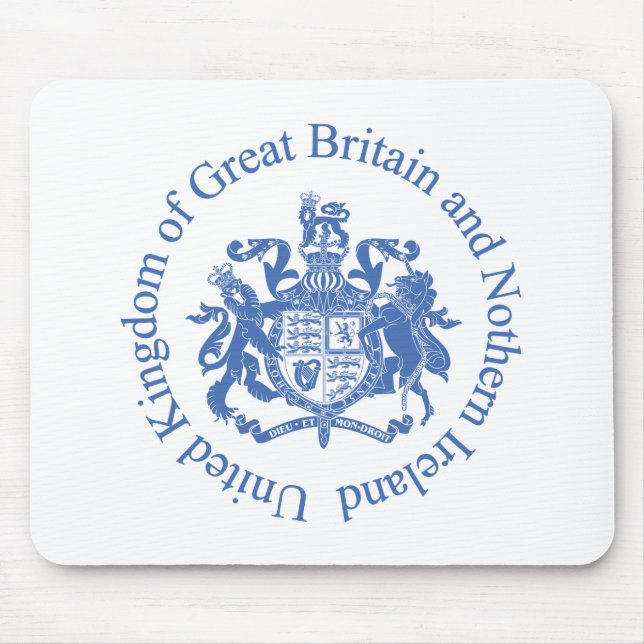 UK coat of arms Mouse Pad (Front)