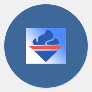 UK Conservative Party Old Logo Classic Round Sticker