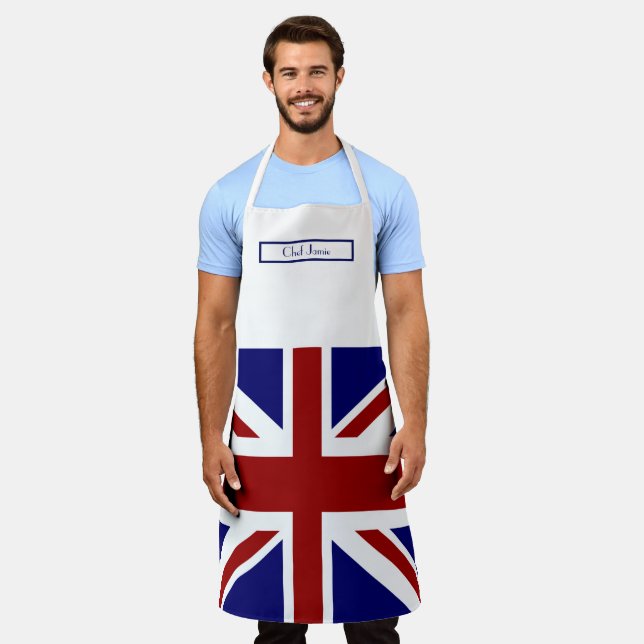 UK England Flag Apron (Worn)