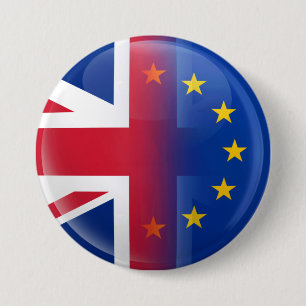 UK – EU membership referendum 2016 7.5 Cm Round Badge
