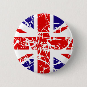 UK Flag 6 Cm Round Badge