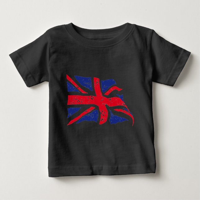 UK Flag Baby T-Shirt (Front)