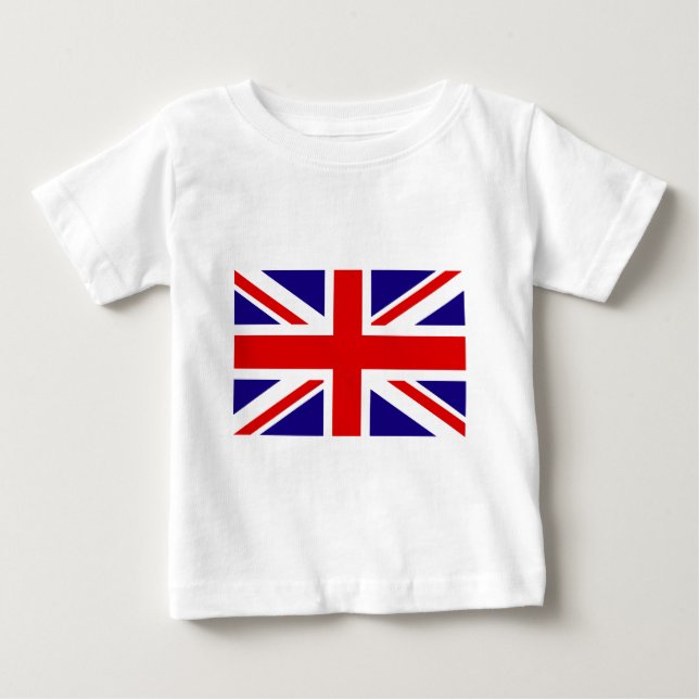 UK Flag Baby T-Shirt (Front)