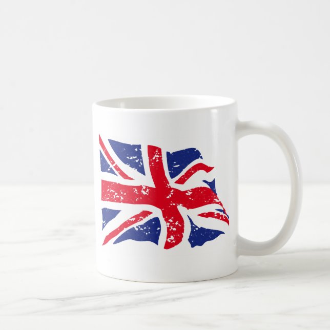 UK Flag Coffee Mug (Right)