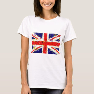 UK flag glitz glamour T-Shirt