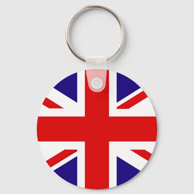 UK Flag Key Ring (Front)
