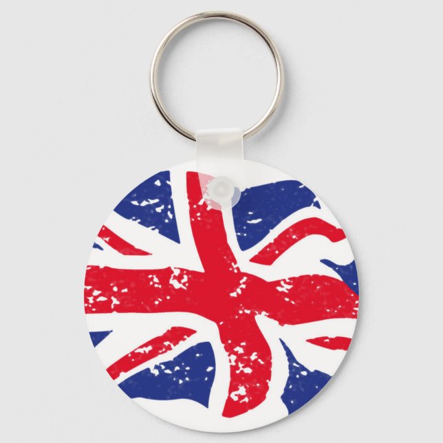 UK Flag Key Ring (Front)