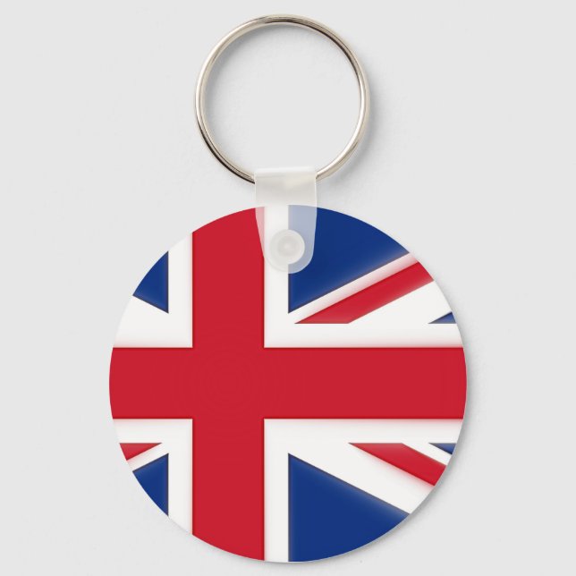 UK flag Key Ring (Front)
