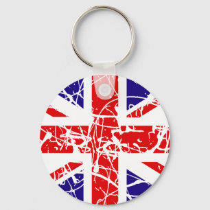 UK Flag Key Ring