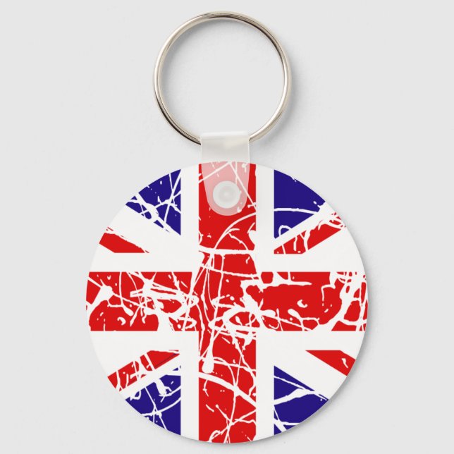 UK Flag Key Ring (Front)