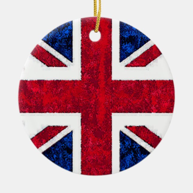 UK FLAG Ornament (Front)