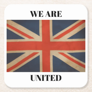 UK Flag Patriot Coaster