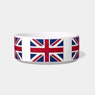 UK FLAG Pet Bowl