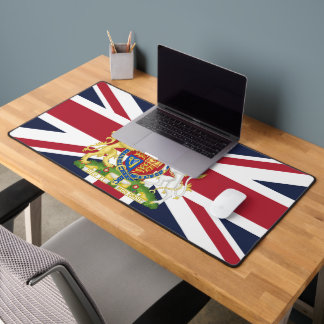 UK flag phone case Desk Mat