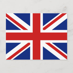 UK Flag Postcard