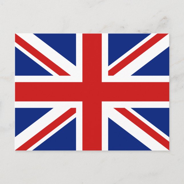 UK Flag Postcard (Front)