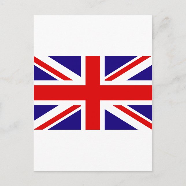UK Flag Postcard (Front)