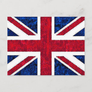 UK FLAG POSTCARD