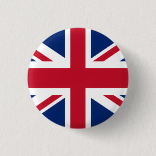 UK Flag Pride 3 Cm Round Badge