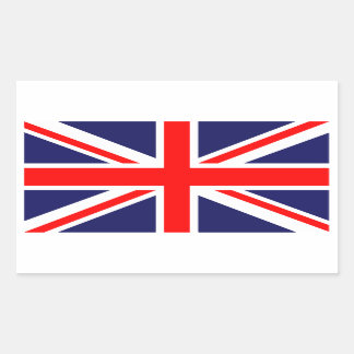UK Flag Rectangular Sticker