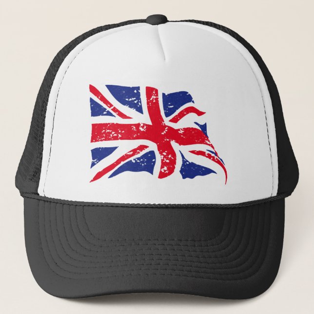 UK Flag Trucker Hat (Front)
