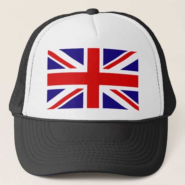 UK Flag Trucker Hat (Front)