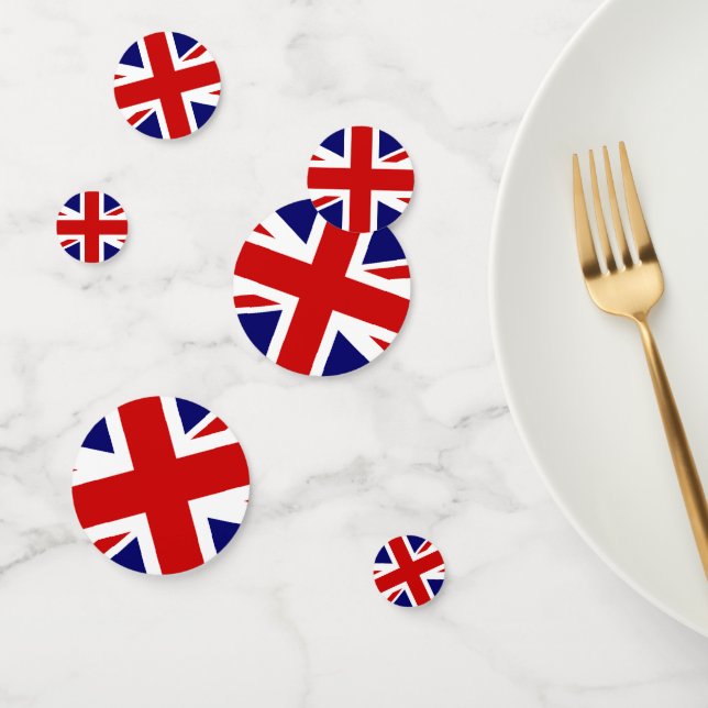 UK Flag - Union Jack Confetti (Group)