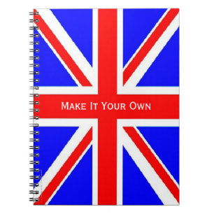 UK flag Union Jack Notebook