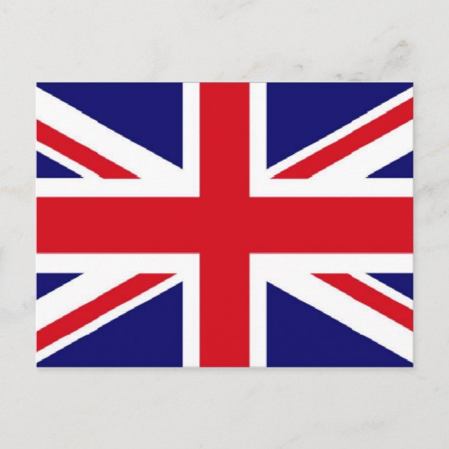 UK flag Union Jack Postcard (Front)