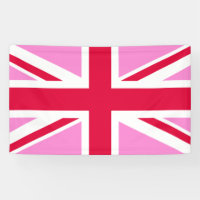 UK Gay Pride (Pink Union Jack) (Gay British Flag)