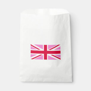 UK Gay Pride (Pink Union Jack) (Gay British Flag) Favour Bags