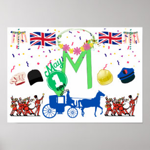 UK Labour Day Theme Poster