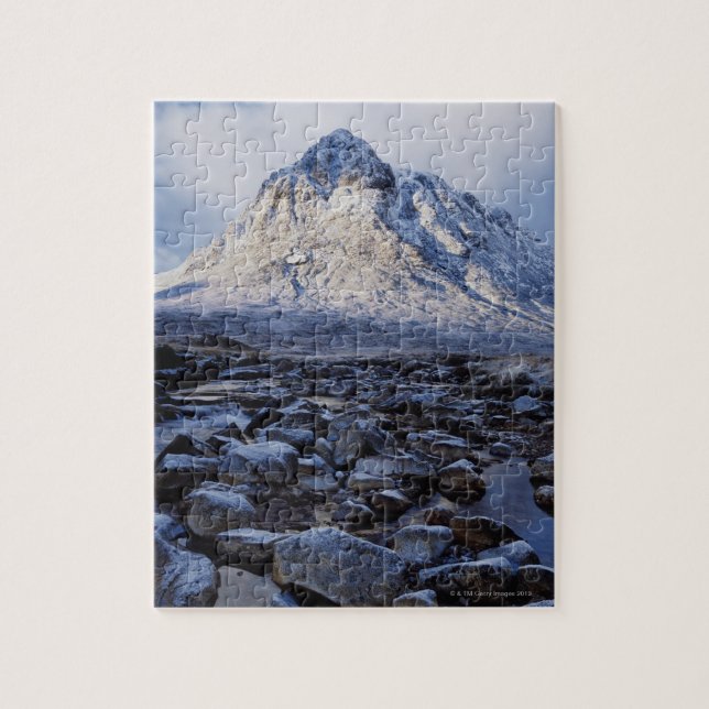 UK,Scotland,Highlands,Buchaille Etive Mor Jigsaw Puzzle (Vertical)