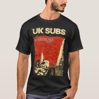 Uk Subs Warhead Band Punk Rock T-Shirt