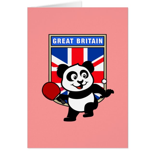UK Table Tennis Panda (Front)